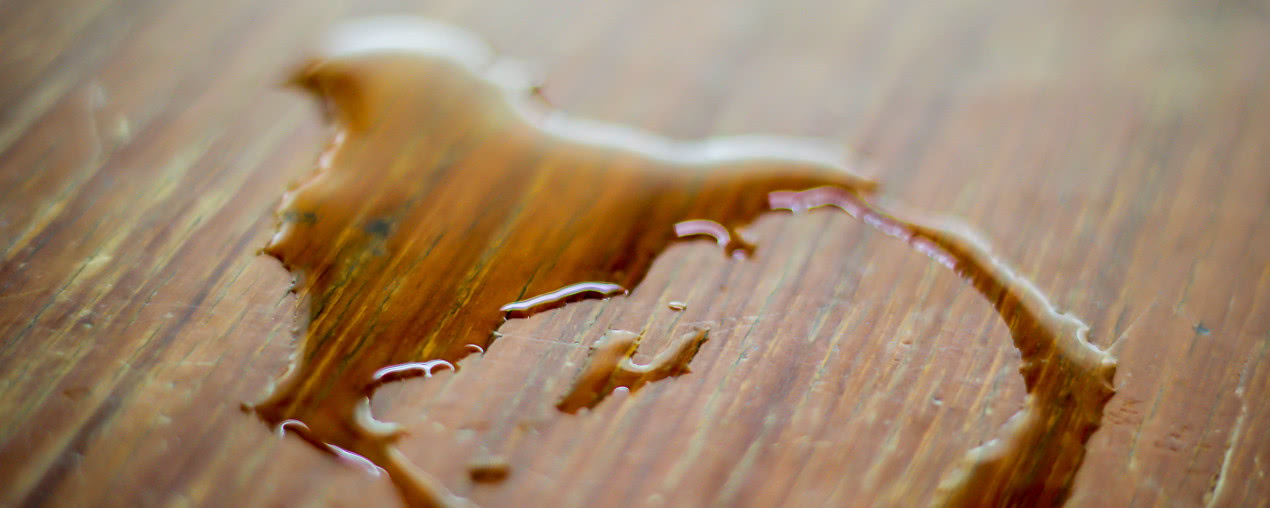 Okrągłe ślady po mokrych szklankach szpecą drewniany stół? Posyp je tym, a znikną na zawsze