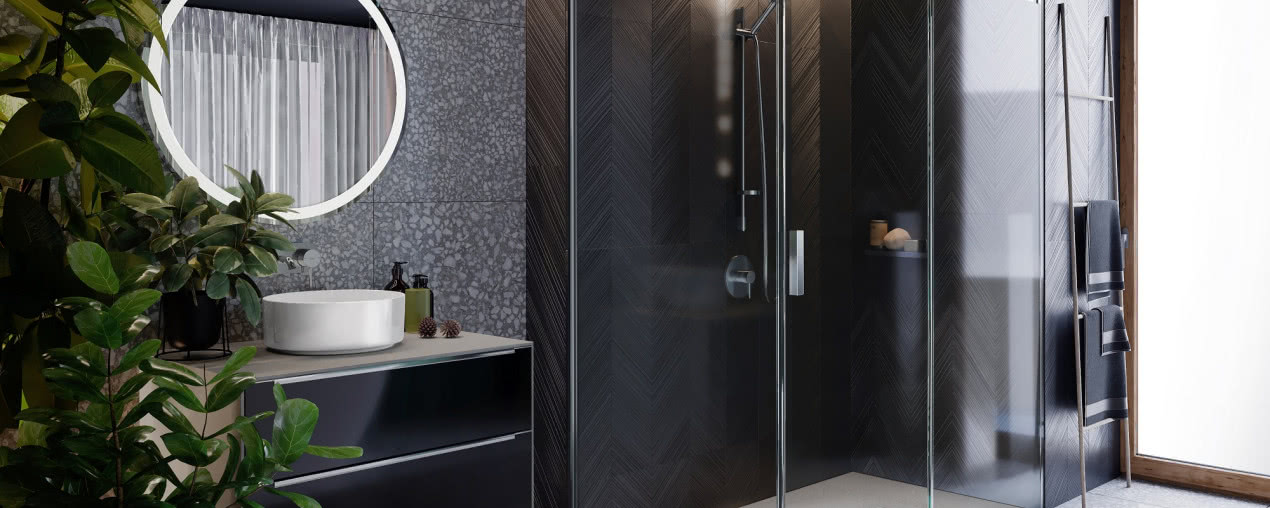 Wygodny prysznic, czyli brodzik, kabina, panel i... ergonomia