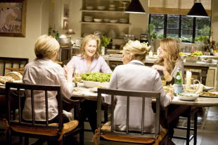 Spotkania w kuchni przy dobrym jedzeniu to ulubione zajęcie Jane Adler.