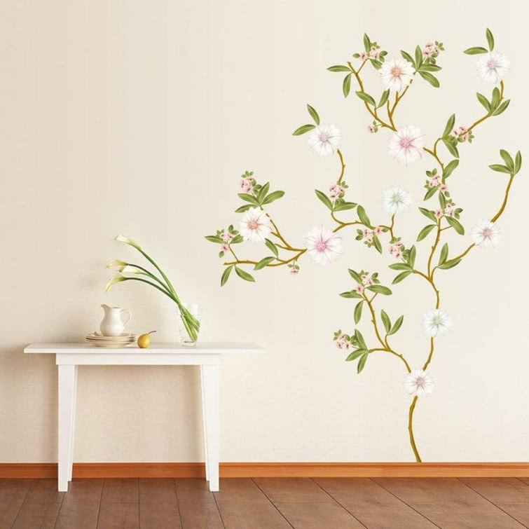 Naklejka Flowering Magnolia