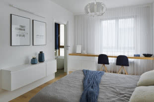 Sypialnia w stylu minimalizm