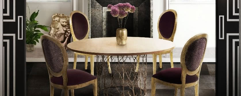 Stół z krzesłami - trendy w urządzaniu jadalni