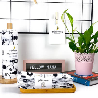  NIEpapierowe ręczniki Yellow Nana 