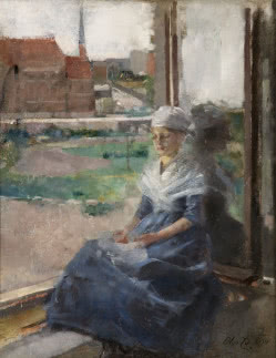 Olga Boznańska "Bretonka", 1890