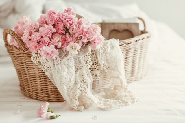 Wnętrze w stylu shabby chic