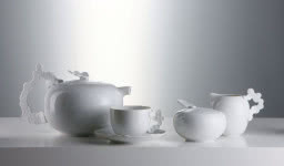 Serwis Landscape z porcelany bone china, proj. Patricia Urquiola dla Rosenthal Studio Line, ROSENTHAL