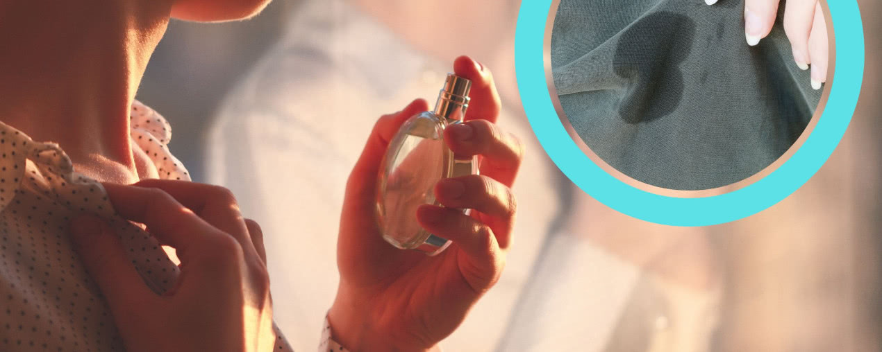 Plama z perfum sprawia, że musicie wyrzucić ukochaną bluzkę? Zasypcie, odmoczcie i gotowe