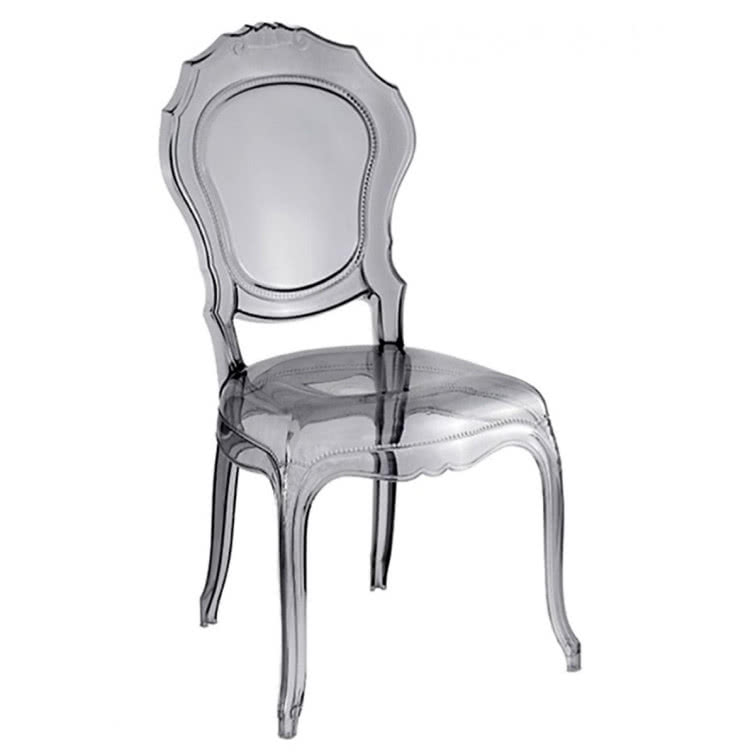 Włoskie krzesło z poliwenglanu Belle Epoque