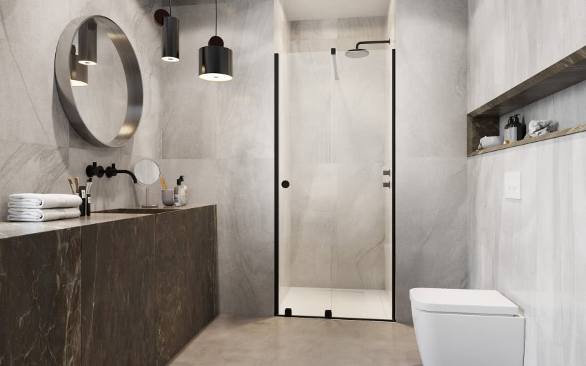 Radaway, FURO RH DWJ black