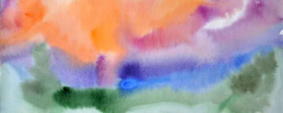 Pejzaże z wody i koloru. Dorota Kobos