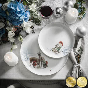 Porcelana na Święta - jak stworzyć klimatyczny stół na Boże Narodzenie i Nowy Rok