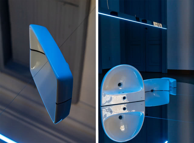 ROTA ET SPECULUM - instalacja Hanczar Studio dla Geberit