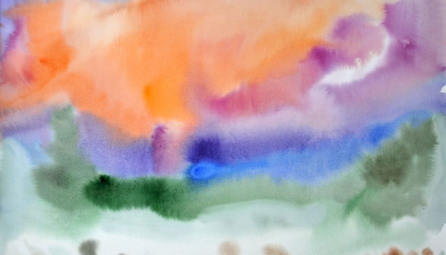 Pejzaże z wody i koloru. Dorota Kobos