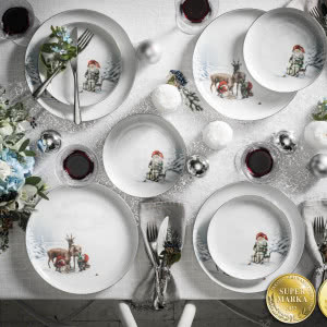 Porcelana na Święta - jak stworzyć klimatyczny stół na Boże Narodzenie i Nowy Rok