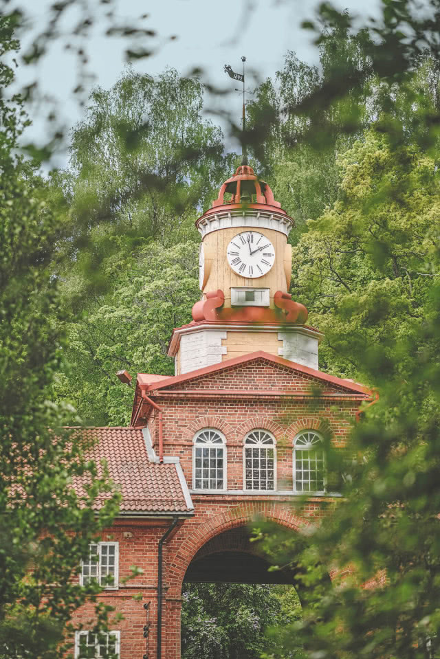 fiskars village zegar