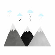 Naklejki ścienne góry