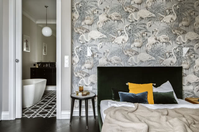 Tapeta we flamingi Arte