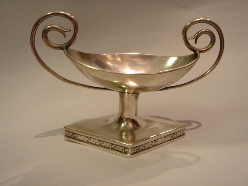 Solniczka, srebro pr. 84, połowa XIX w., GALERIA...