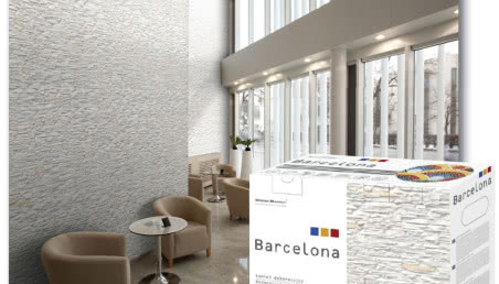 Kamień dekoracyjny - wykończenie ścian w salonie