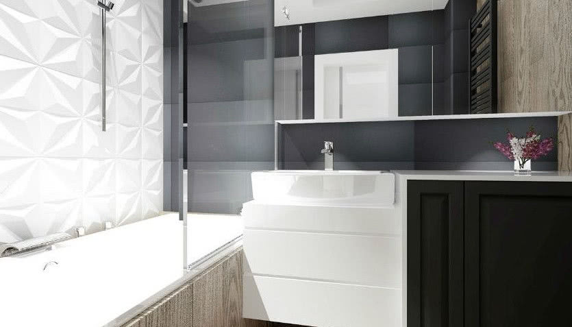 Rozwiązanie wielofunkcyjne - pomysły na mały metraż w łazience