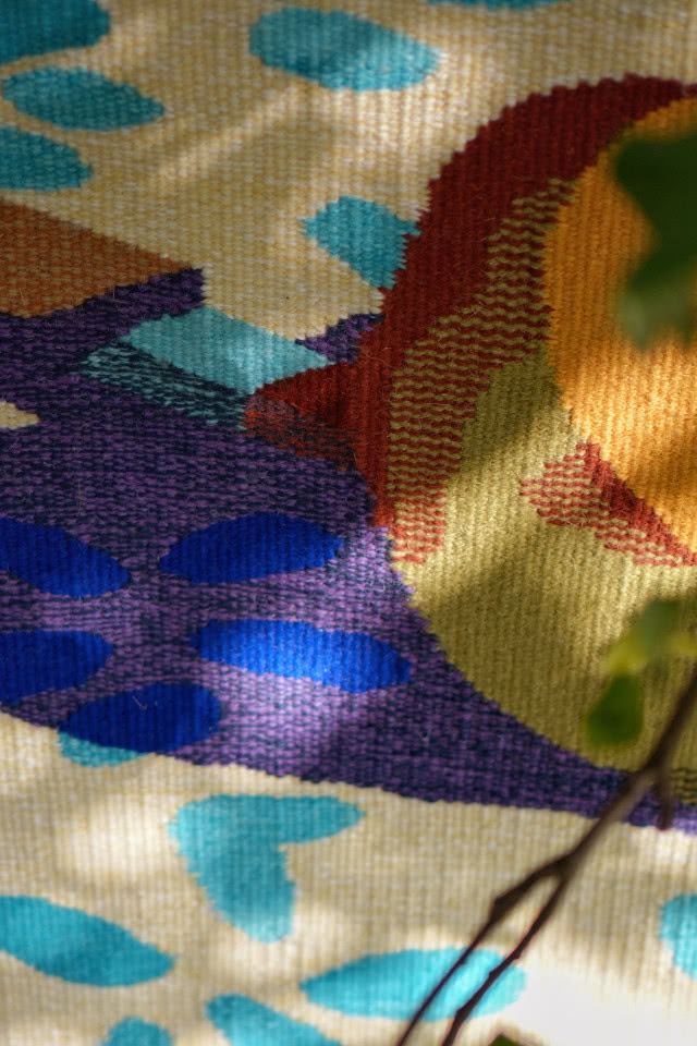 zbliżenie na splot kilimu