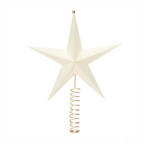 Papierowa gwiazda czubek na choinkę