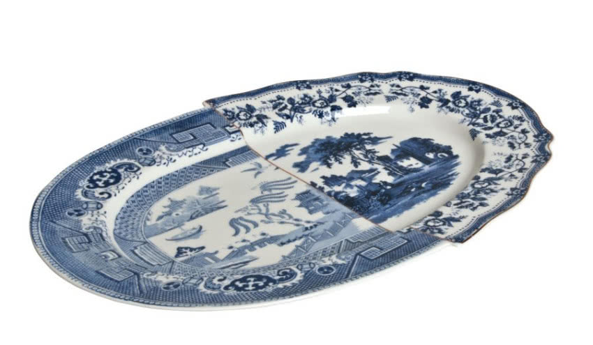 Półmisek z kolekcji ceramiki Hybrid Seletti