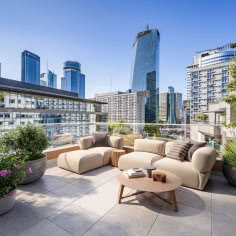 Apartamenty Flare - spektakularna lokalizacja, światowej klasy sztuka i widoki na skyline Warszawy