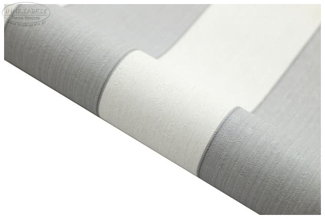 Tapeta TRENDY szare pasy brokat, INNETAPETY