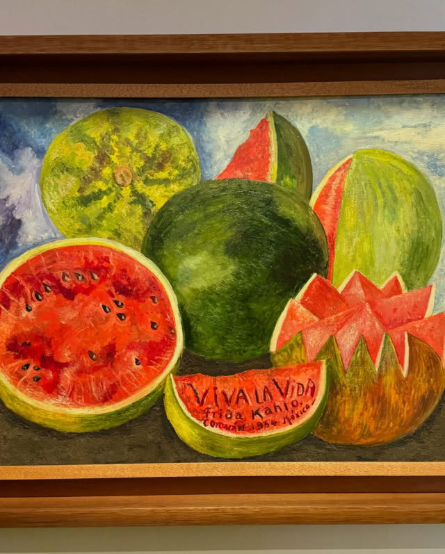 martwa natura z arbuzami