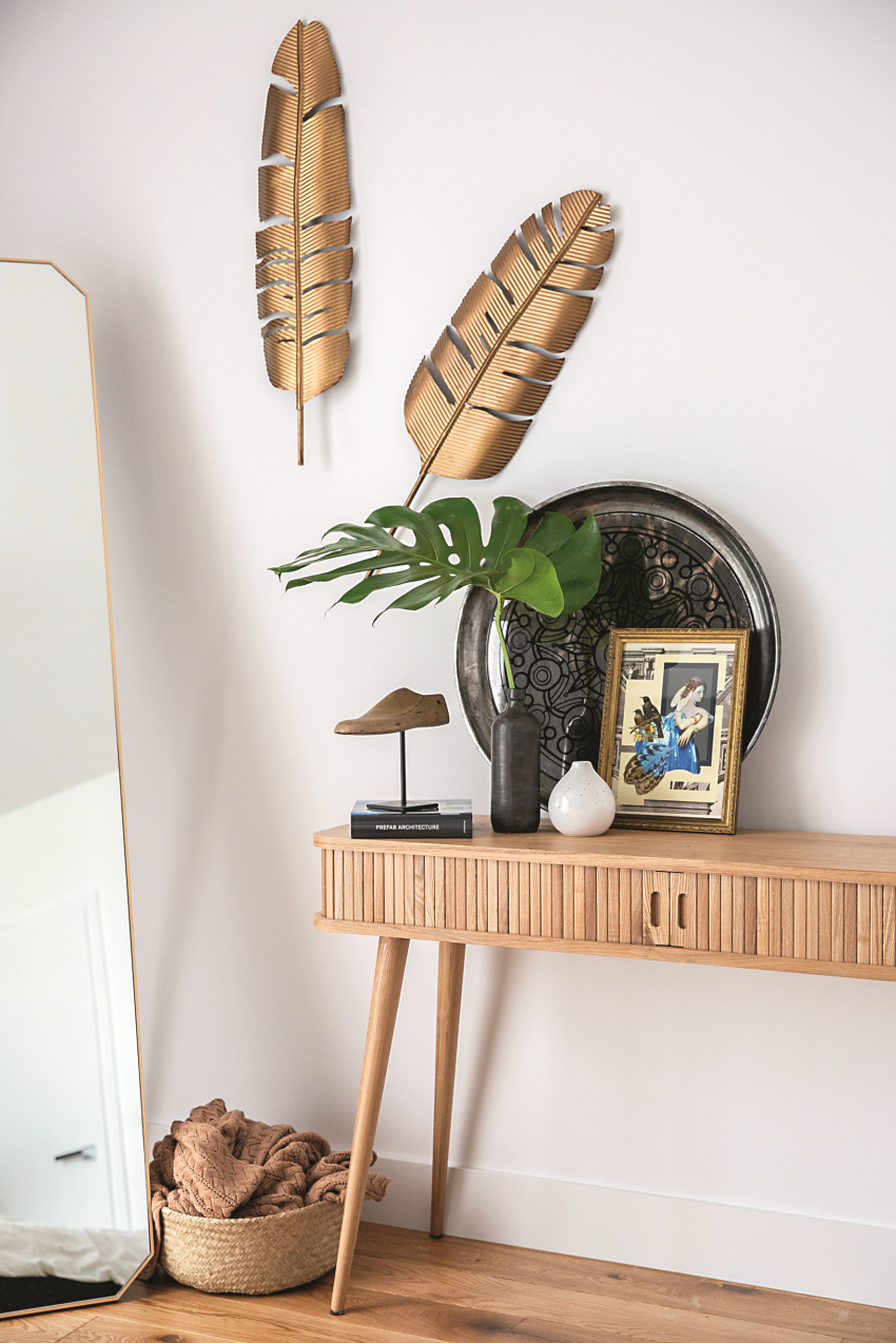 Złoto spina w tym domu całość projektu w...