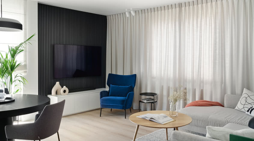 Jak mieszkają projektanci? Odwiedzamy 70-metrowe mieszkanie w Gdyni