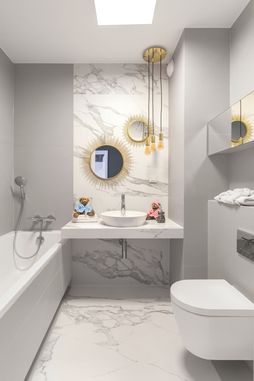 Wielkoformatowe płyty imitujące marmur nabierają...