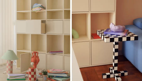 Trend alert - szachownica we wnętrzach. Hit na 2023 rok!