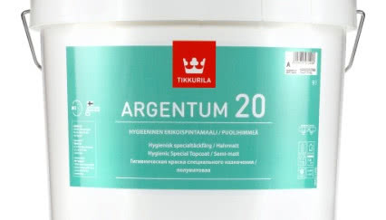 Tikkurila Argentum 20 - antybakteryjna farba z jonami srebra