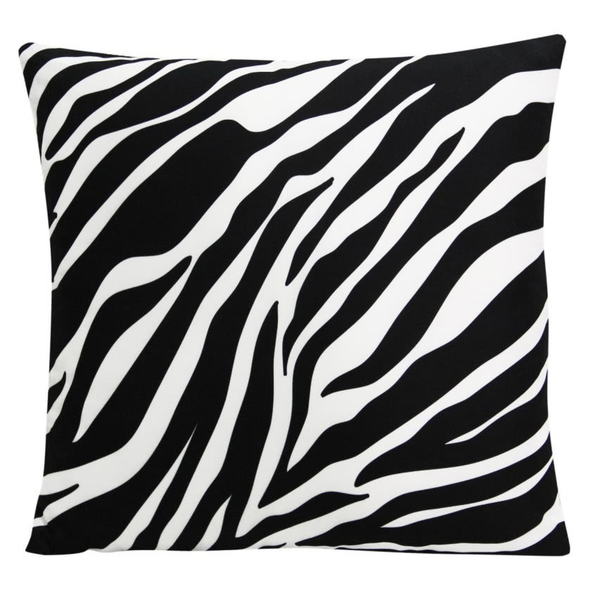 Dwustronna poszewka na poduszkę Zebra Pattern,...