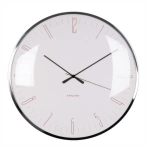 Zegar ścienny różowy