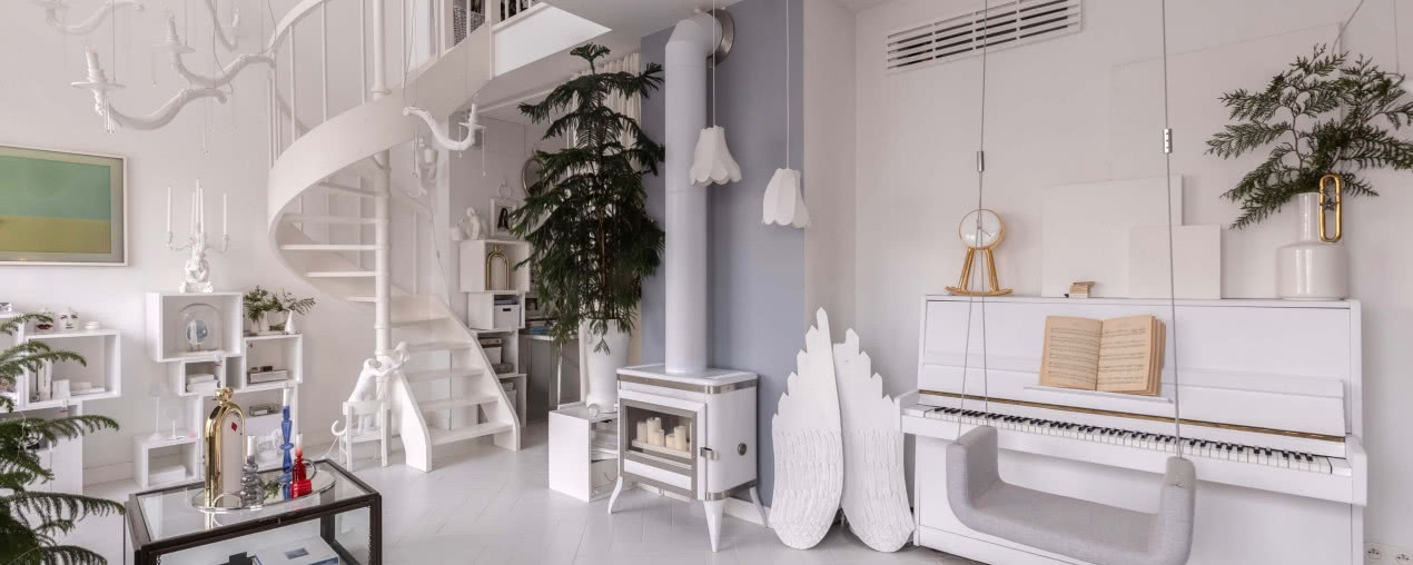 Białe wnętrza pełne niespodzianek! Tak mieszka dekoratorka wnętrz