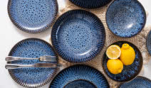 Stoneware Cosmos - zestaw naczyń dla 4 osób