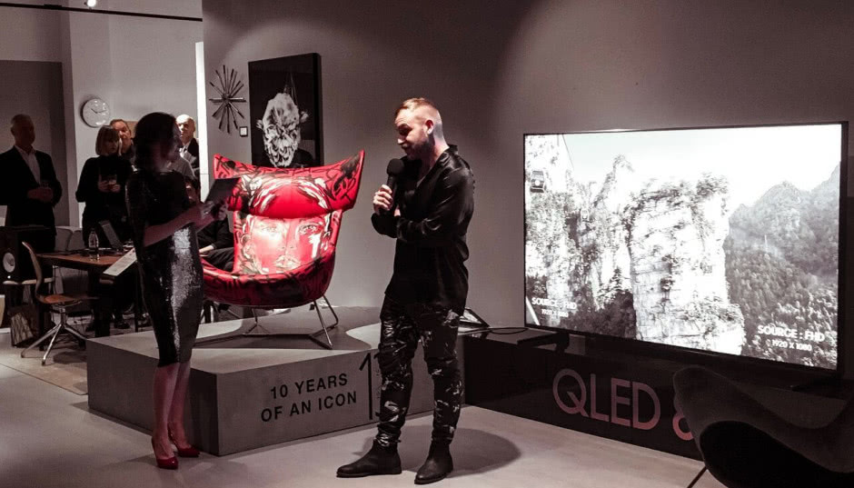 Mateusz Suda i BoConcept Warszawa, czyli limitowana edycja fotela Imola