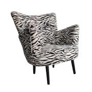 Dywan ze skóry bydlęcej Zebra, Dyreskinn,...