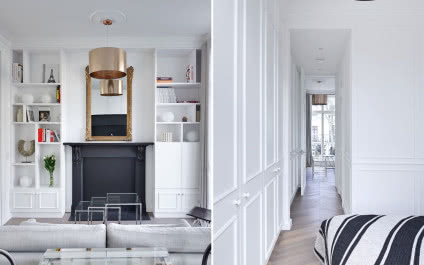 Jak mieszkają Francuzi? Kameralny apartament na londyńskim Notting Hill