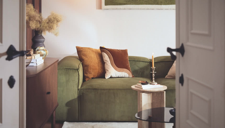 Wzór squiggle - zawijasowy trend wnętrzarski na 2025 rok. Jak go stosować w aranżacji?