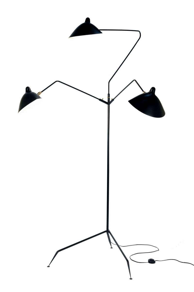 Lampa stojąca, Serge Mouille