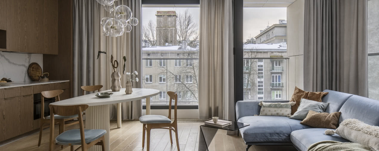 Mieszkanie studentki na starej Ochocie - ma 3 metry wysokości!