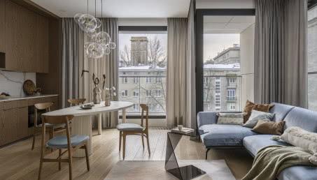 Mieszkanie studentki na starej Ochocie - ma 3 metry wysokości!