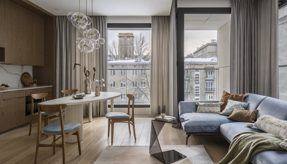 Mieszkanie studentki na starej Ochocie - ma 3 metry wysokości!