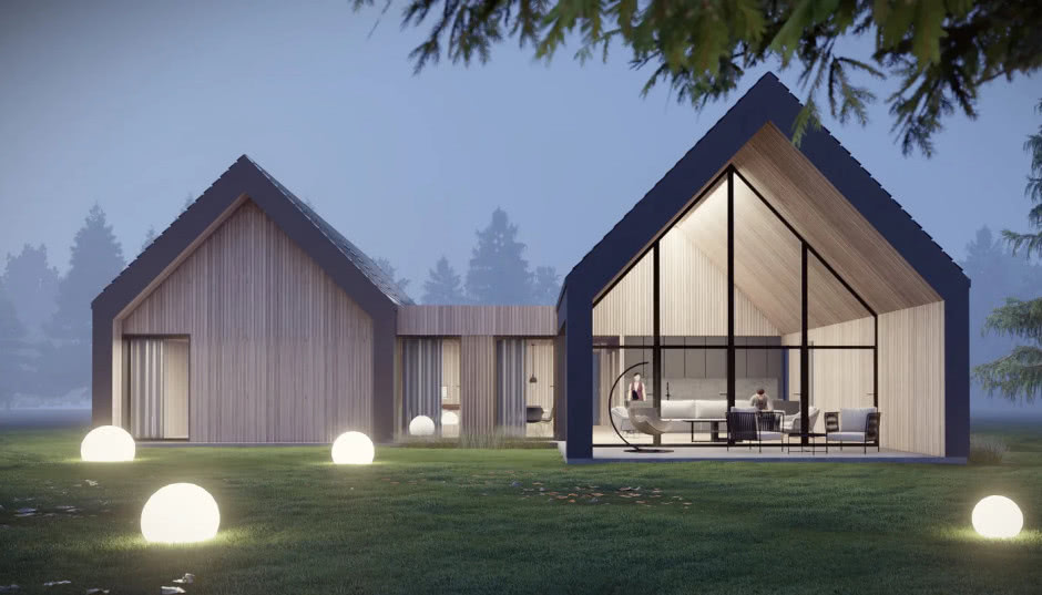 10 gotowych projektów domu stodoły - wybór redakcji