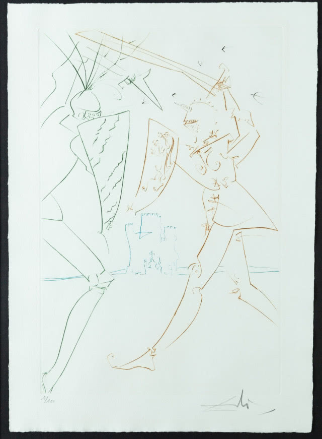 DESA Unicum, Salvador Dali, Le detroit de gadelore, est. 6000-8000 zł