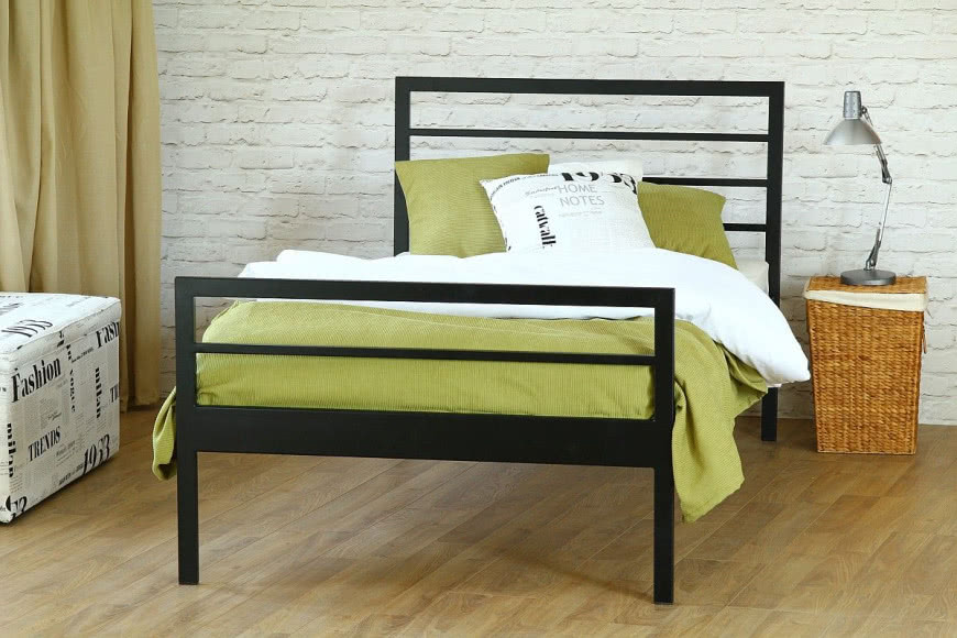 Simply - łóżko metalowe w nowoczesnym stylu
